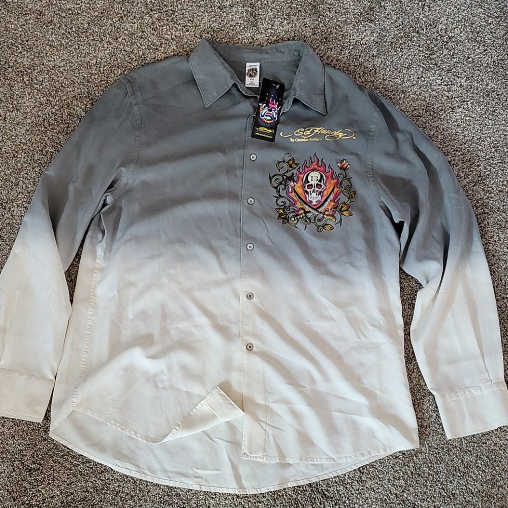 Brand new Men's XL Ed Hardy shirt